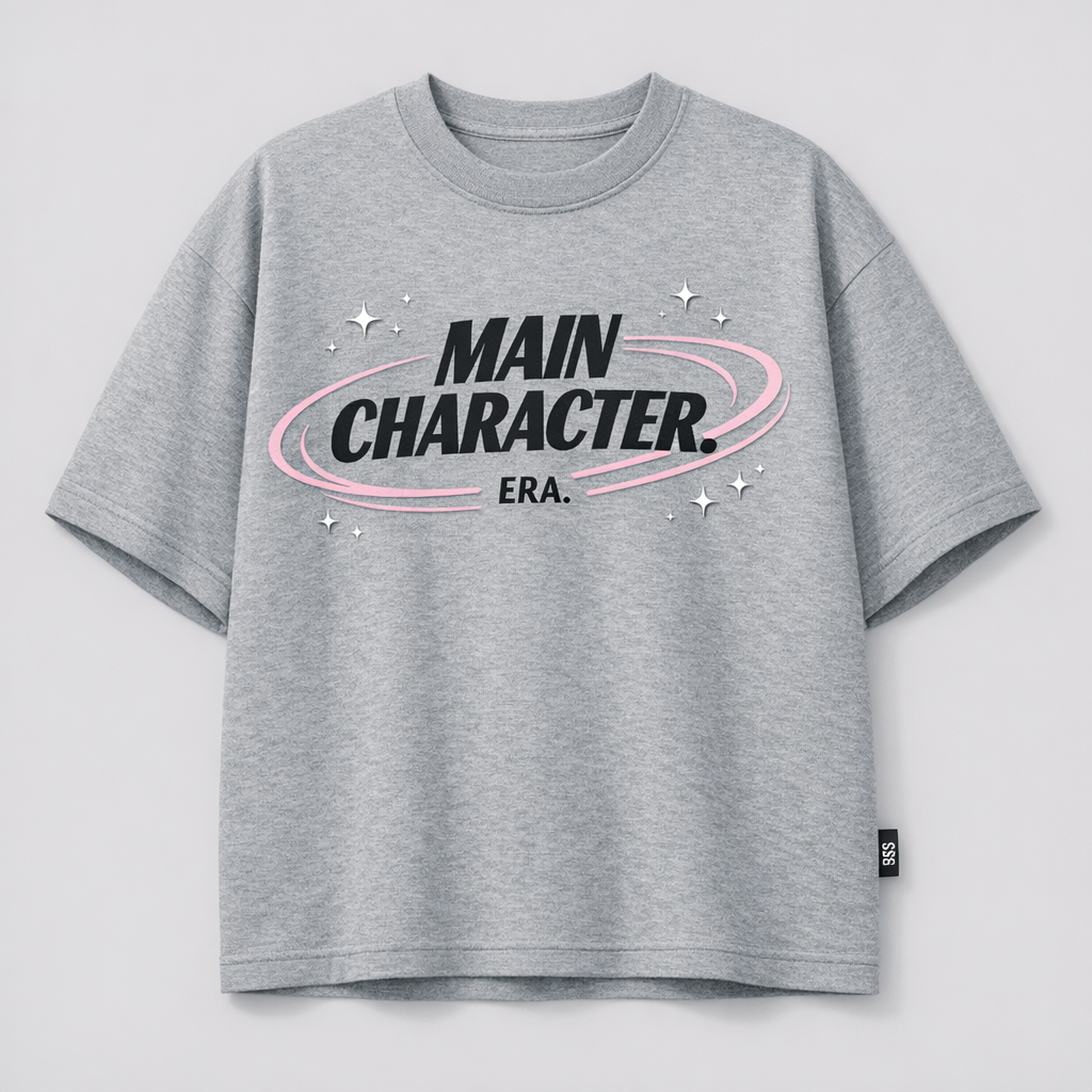 Oversize tee MAIN CHARACTER ERA